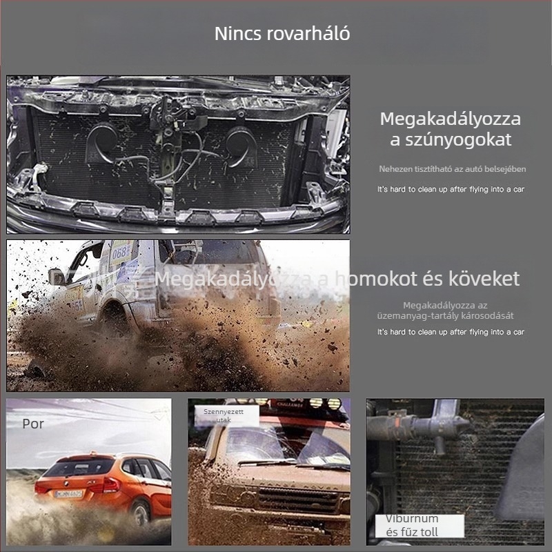 11. generációs Civic elülső radiátor-háló – védelme a kártevők ellen, Diamond Silk; lyukméret 0,2 mm; huzal átmérője 0,2 mm; élettartam 20; márka Yuhu