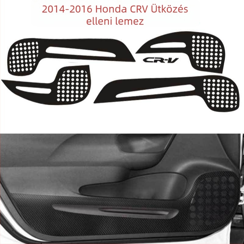 Ditu szénszálas belső dekorációs matrica CR-V 2014–2016-hoz, ragasztó hátlappal