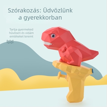 Gyerekek Dino Vízpisztoly – ABS, Vízpermetezés, Vízijáték, 4–6 éveseknek, 3C tanúsítvány 2022182202030086