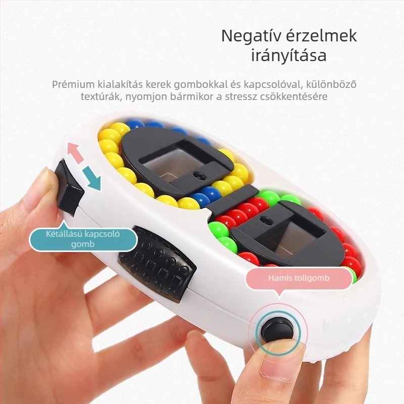 Időseknek Szóló Korongos Labdajáték – Műanyag Kivitelezés, Kioldó Rejtvény