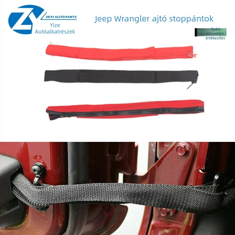 Wrangler ajtókorlátozó pánt, csuklóhoz rögzítés, fonott kötél módosításhoz, CJ/YJ/JK/KL 97-25