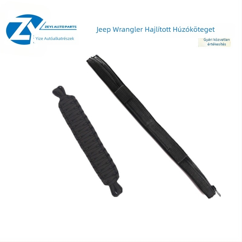 Wrangler ajtókorlátozó pánt, csuklóhoz rögzítés, fonott kötél módosításhoz, CJ/YJ/JK/KL 97-25