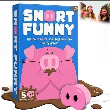 Snort Funny partijáték — Műanyag, Póker, Szórakozás, 15–35 éveseknek, Minden alkalomra