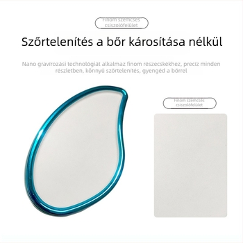 Testi epilátor üveg fejjel, kézi működés, ABS + nano üveg, az alkarra és a lábakra, tisztítás vízzel