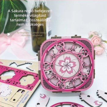 Tanabata faanyagú DIY mechanikus ékszerdoboz – kézzel készített ajándék barátoknak és párkapcsolatban élőknek