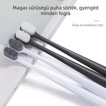 Interdentális ecset – lágy nano szálakkal a mély tisztításért, ultra vékony, egyszer használatos, felnőtteknek