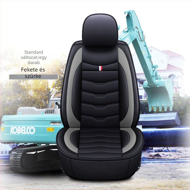 Exkavátor ülésvédő huzat – univerzális modell, kompatibilis Caterpillar, Kobelco, Hitachi, Sumitomo, Sany, Doosan, Daewoo, XCMG