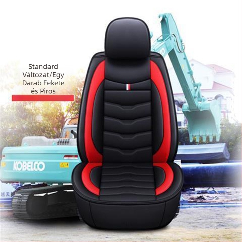 Exkavátor ülésvédő huzat – univerzális modell, kompatibilis Caterpillar, Kobelco, Hitachi, Sumitomo, Sany, Doosan, Daewoo, XCMG