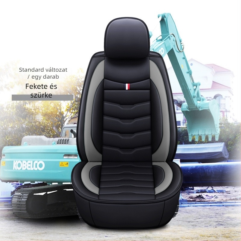Exkavátor ülésvédő huzat – univerzális modell, kompatibilis Caterpillar, Kobelco, Hitachi, Sumitomo, Sany, Doosan, Daewoo, XCMG