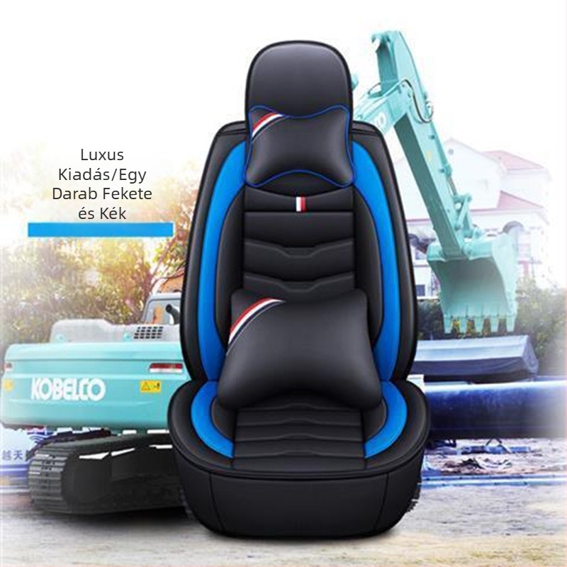 Exkavátor ülésvédő huzat – univerzális modell, kompatibilis Caterpillar, Kobelco, Hitachi, Sumitomo, Sany, Doosan, Daewoo, XCMG