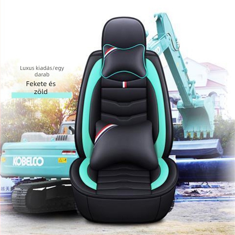 Exkavátor ülésvédő huzat – univerzális modell, kompatibilis Caterpillar, Kobelco, Hitachi, Sumitomo, Sany, Doosan, Daewoo, XCMG