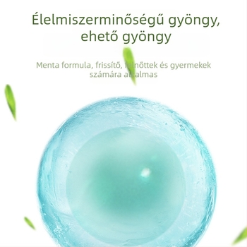 Mini egyszer használatos fogkefe mentolos ízű, puha sörtéjű, műanyagból, 20 darab dobozban