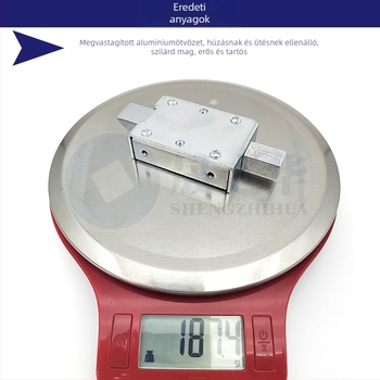 Nehéz ajtócsap-zár ütéses mechanizmus, automatikus záródás és önzáró mechanizmus