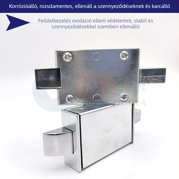 Nehéz ajtócsap-zár ütéses mechanizmus, automatikus záródás és önzáró mechanizmus