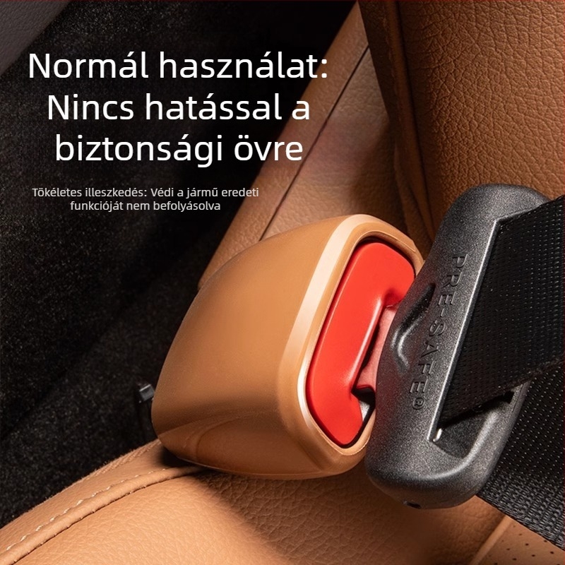 Horse friend Szilikon biztonsági öv csatjának védőfedő, karcolásálló, kompatibilis Mercedes-Benz E-Class E300L és GLC/C-Class, belső autó kiegészítő
