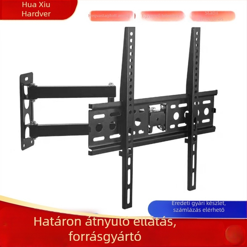 HX814 26-55 hüvelykes kettős karú univerzális TV állvány oktató– egybe kijelzőkhöz
