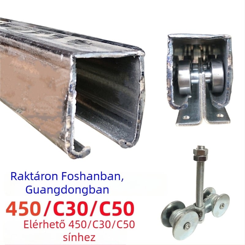 Csúszó ajtó görgő, acél, szórt bevonat felület, cikkszám 450, Chaosheng Industry, modern minimalista stílus