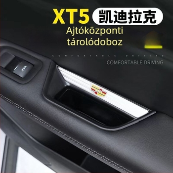 Cadillac XT5/XT6 ajtókarfa tároló doboz, fogantyúval | Anyag műanyag | Térfogat 100 | Függesztett típusú szerelés