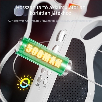 Elektronikus gitár intelligens kísérettel és automatikus akkordozással gyermekeknek, ABS anyag, ES200-1 modell, színes dobozos csomagolás, 7–14 éveseknek