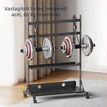 Padlóállvány televízióhoz, mozgatható, teleszkópos magasságállítás, teherbírás több mint 15 kg