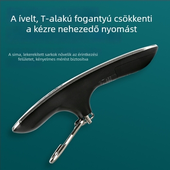 Kompakt hordozható digitális poggyászmérleg kampóval – 50 kg kapacitás
