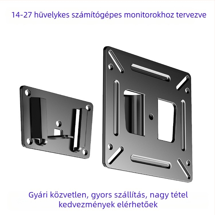 Monitor falra szerelhető tartó Golden Elephant Rack (mechanikus működtetés, modell N2, számítógépes monitorokhoz)