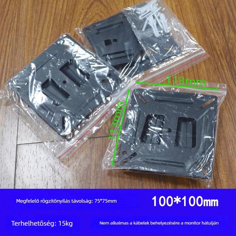 Monitor falra szerelhető tartó Golden Elephant Rack (mechanikus működtetés, modell N2, számítógépes monitorokhoz)