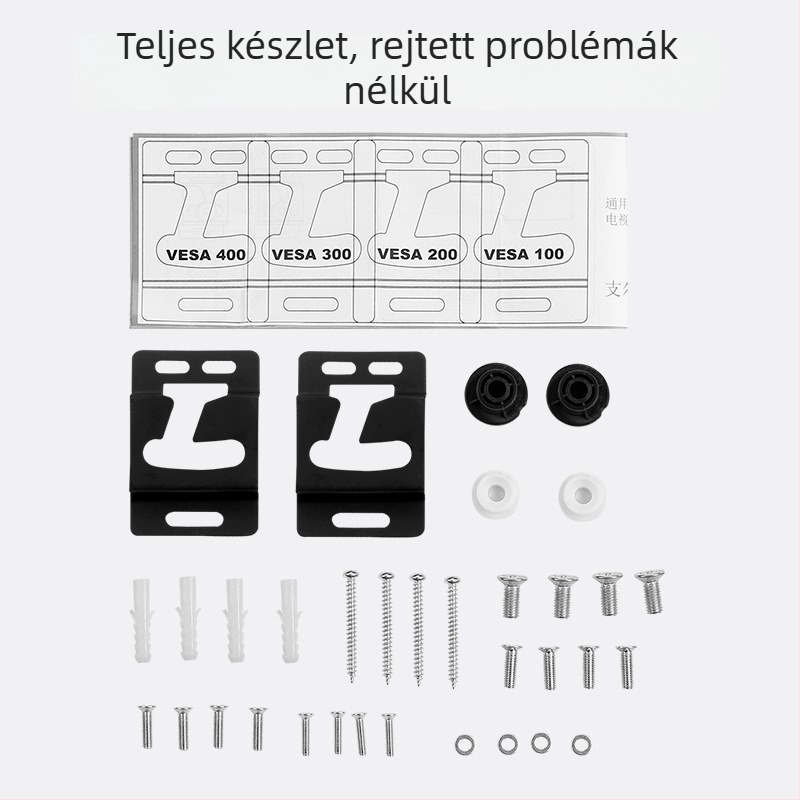 TV-fali tartó | Vasból készült konzol, teherbírás >15 kg, Modell MF2002, Mechanikus működtetés