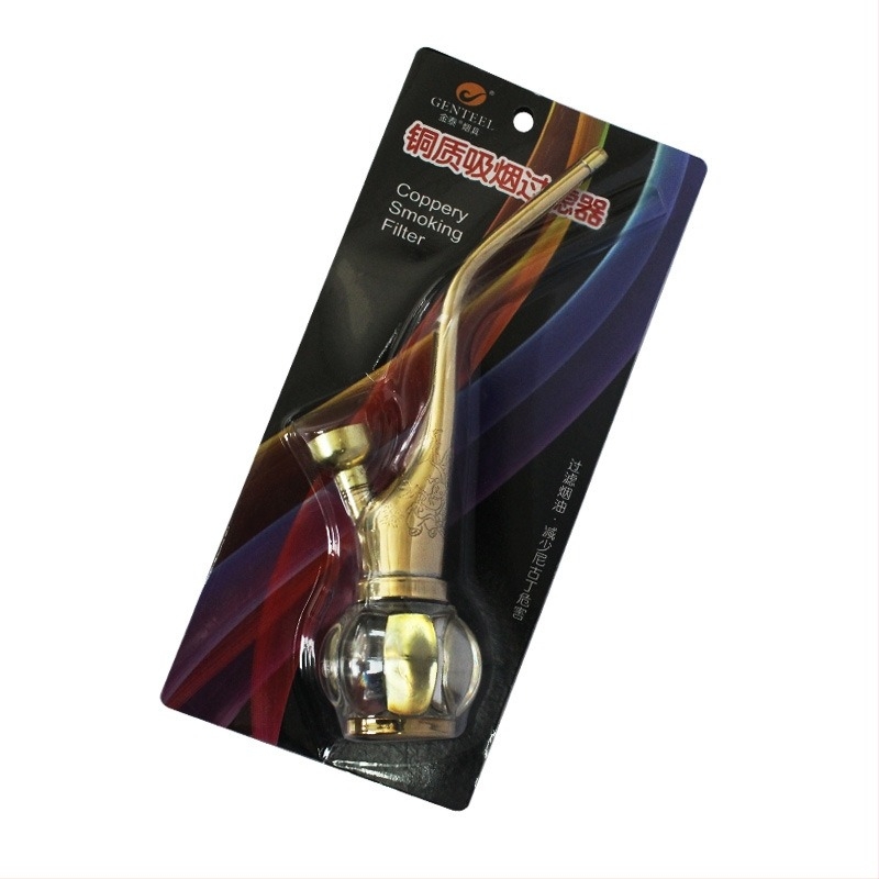 Kényelmes hordozható fém hookah, kettős használatú egészséges szűrővel (termékkód 2009h-1)