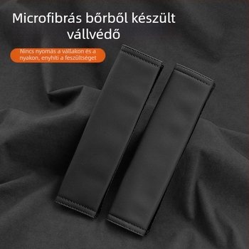 Autó biztonsági öv vállpárna, 100% pamut, praktikus belső kiegészítő, logónyomtatás elérhető