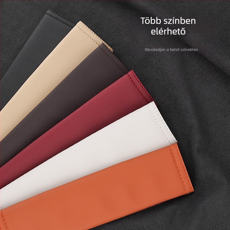 Autó biztonsági öv vállpárna, 100% pamut, praktikus belső kiegészítő, logónyomtatás elérhető