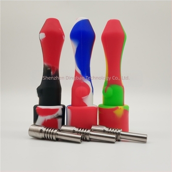 Mini szilikon pipe dohányzáshoz, hordozható kivitel, logónyomás elérhető, 500 db-os doboz, üzleti ajándékhoz megfelelő.