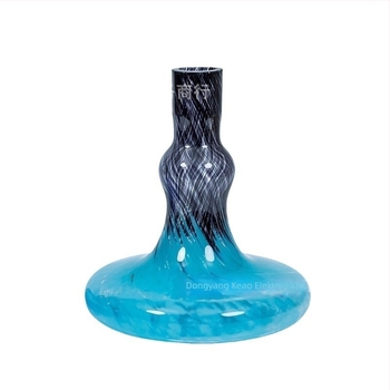 Keao vízipipa üvegpalack bayonet záróval, újrahasználható pipás kiegészítő, 6 darabos készlet