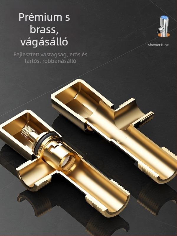 Teljesen rézből készült háromszög alakú vízmelegítő szelep vastagított hosszabbító csatlakozóval és nyolcas alakú szeleppel