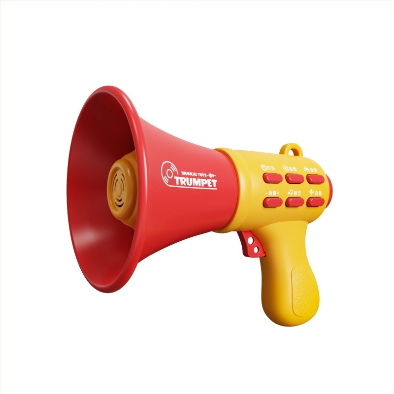 Oktatási célú gyerekeknek szóló hangszóró felvétellel és hangváltoztatással – műanyag játék, interaktív kapaszkodó játék, licencelt magánmárka