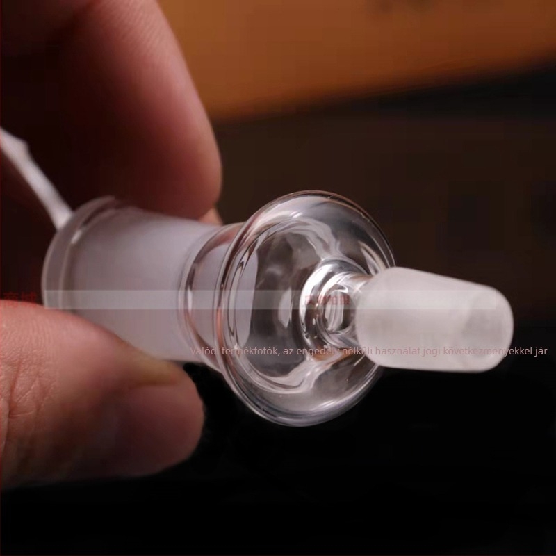 Matt üvegből készült dohányzó adapter, magas hőálló boroszilikátból, modell 10, csatlakozás 14→18 mm, férfi és női