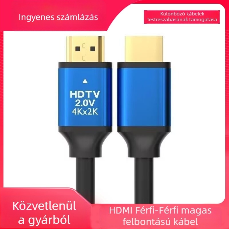 HDMI-kábel 2.0 PC-hez – HDMI Type D csatlakozó, személyi számítógéphez, OEM elérhető
