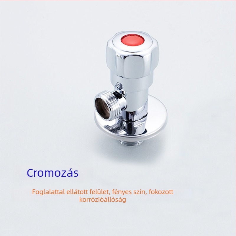 Réztestű háromirányú szelepe bojlerhez, meleg és hideg víz, kézi szerelés, 1,6 MPa, 20 mm