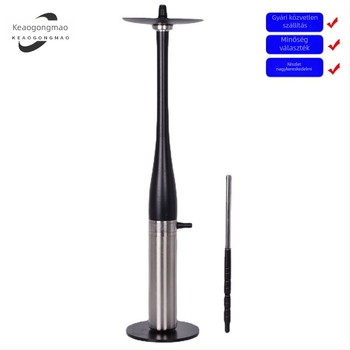 Hookah készlet fa és rozsdamentes acélból, Keao AH-56974, Zhejiang eredetű, 4 darab