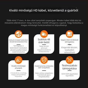 HDMI optikai kábel 8K LCD televízióhoz, verzió 2.1, HDMI-HDMI, 10 m