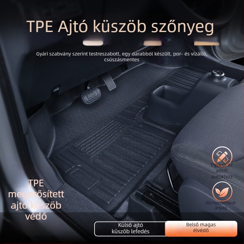 TPE autópadlók a 2025-ös Zhiguang EV-hez – teljes körű belső borítás, csomagtartó pad, testreszabható