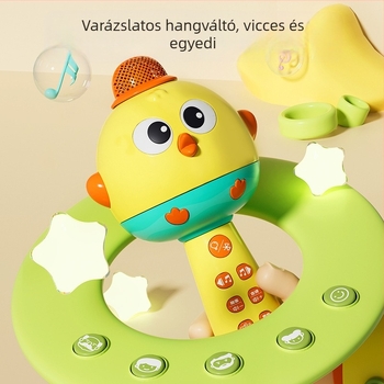 Befer oktató mikrofon gyerekeknek, műanyagból, 0–3 éveseknek