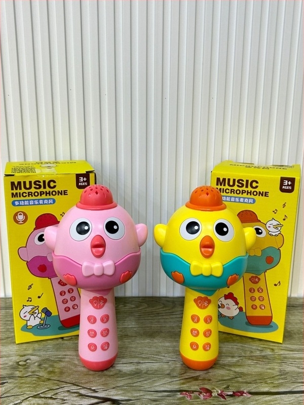 Befer oktató mikrofon gyerekeknek, műanyagból, 0–3 éveseknek