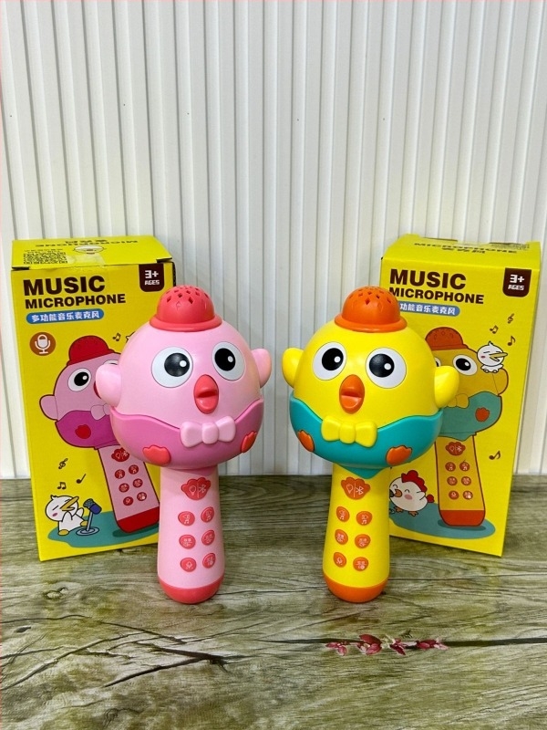 Befer oktató mikrofon gyerekeknek, műanyagból, 0–3 éveseknek