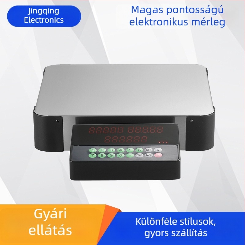 Független márkájú elektronikus platformmérleg zöldségek súlyozására, gram-alapú mérleg, kereskedelmi felhasználásra