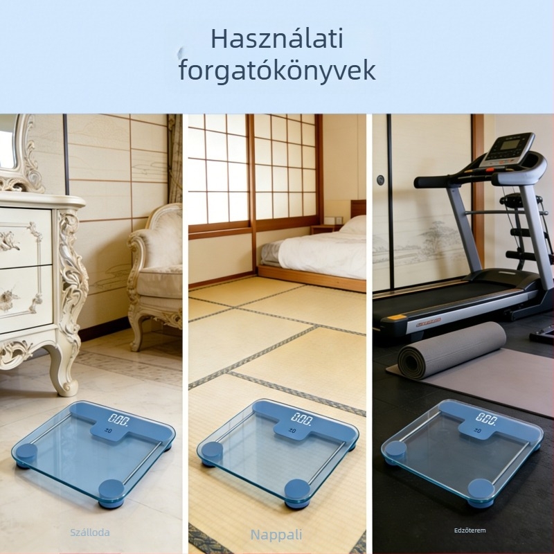 Súlymérleg, elektronikus mérleg, akkumulátoros működés, maximális terhelés 180, Yongheng good products