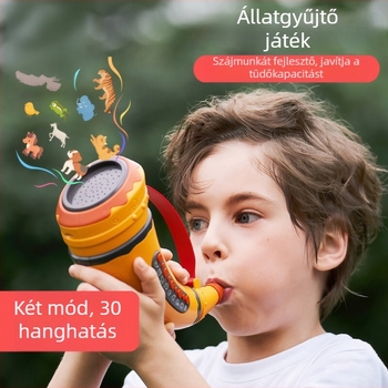 Oktatási ABS játék 4–6 éveseknek, uniszex, Ysr yisirui márka, színes dobozos csomagolás, Állatos gyűjtemény