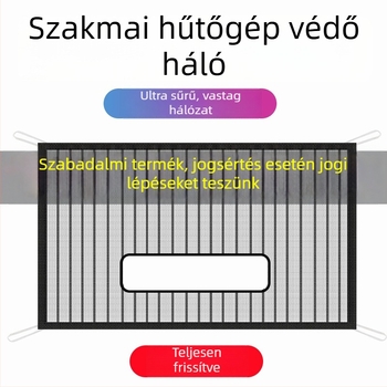 McLaren autó radiátorse háló – kőszórás és szösz elleni háló, a rendszámtábla kivágása nélkül, nagy sebességű rovarvédő háló