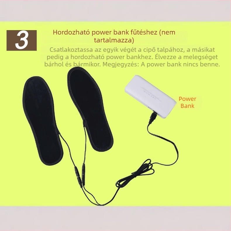Jiabei USB meleg talptalp – uniszex, velúr felső, USB áramellátás, papucs/otthoni cipő