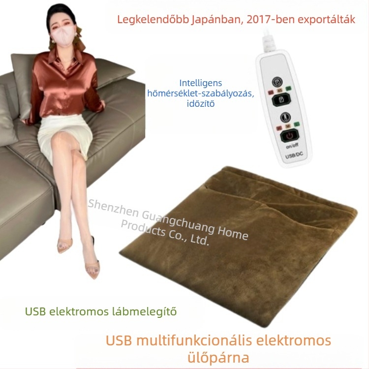 HotCushion USB elektromos lábmelegítő párna